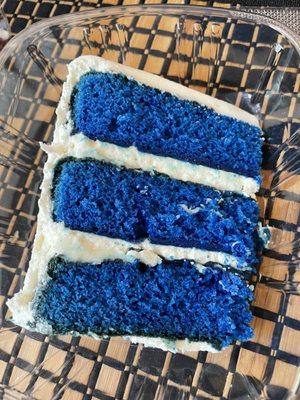 Blue velvet cake