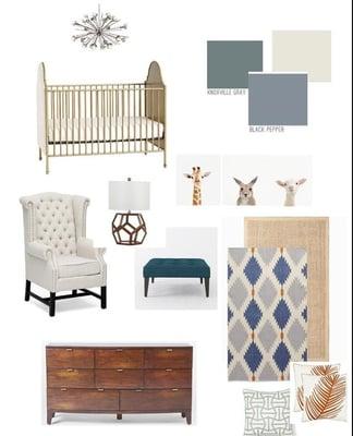 Nursery E-Design