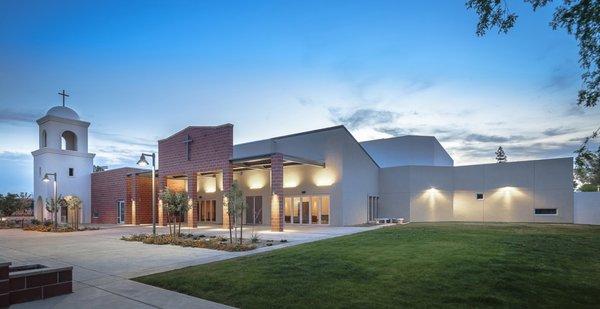 Gethsemane Church Worship Center and Courtyard