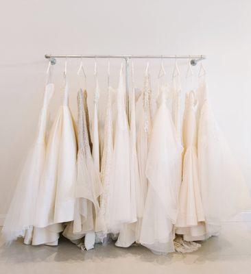 Designer wedding gowns at Maggie Louise bridal in Collierville, TN.