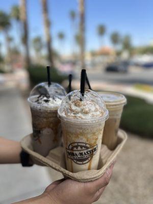 Pumpkin Shake, Pumpkin Oreo, Pumpkin Chai, Pumpkin Cold Brew