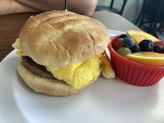 Breakfast sandwich