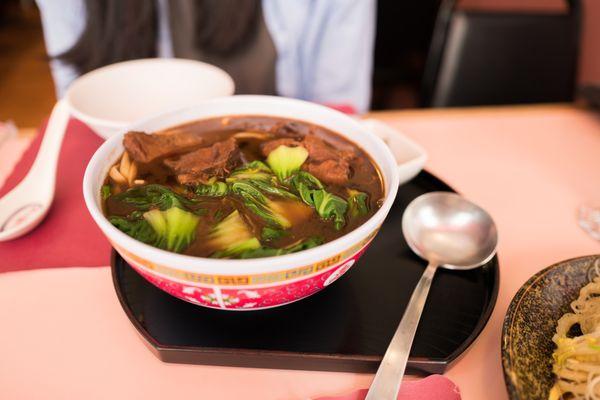 Beef noodle soup - our favorite