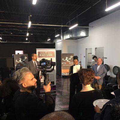 Dymond Designs Ribbon cutting 12/14/2018