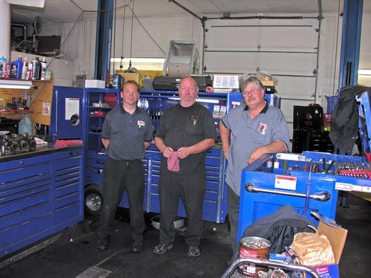 Toy Tech team of Service Technicians and Mechanics