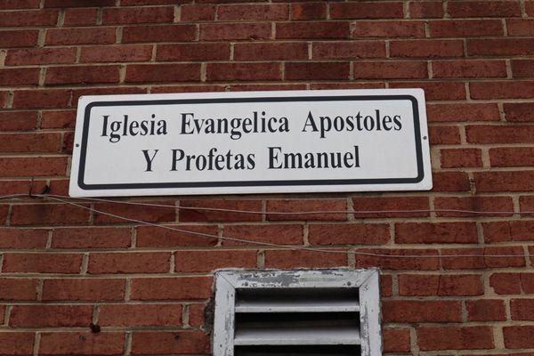 Nombre de la Iglesia