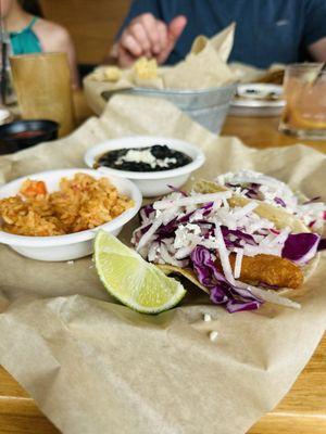 Fish Taco Platter