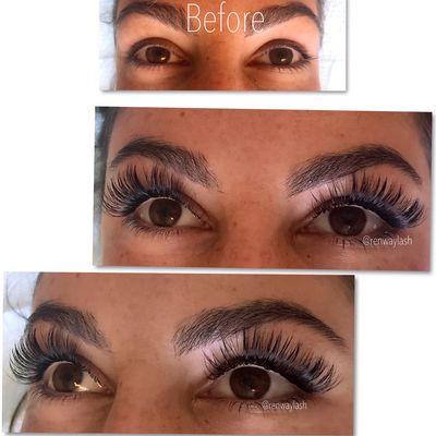 Volume lash set