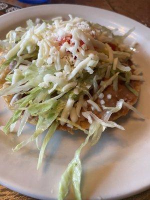 Bean tostada