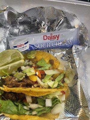 Worst taco in Austin. It's literally something a child makes at home. They stuck a daisy sour cream packet in