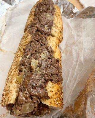 Classic Cheesesteak with Cooper Sharp