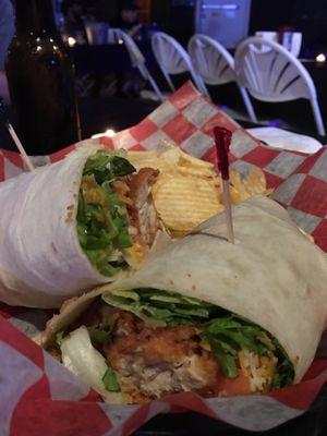 Southwest chicken wrap