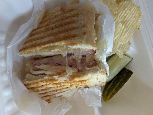 Ham & Apple Panini