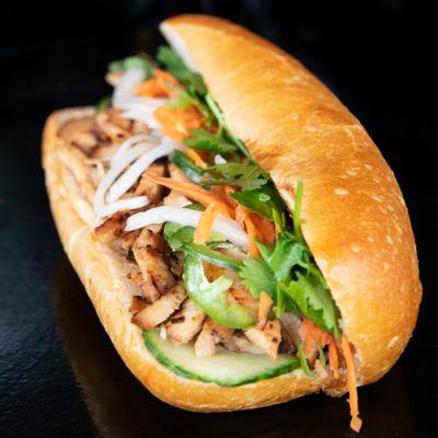 Char Siu Chicken Banh Mi