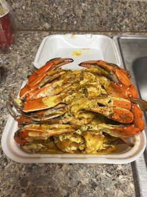 Garlic crab