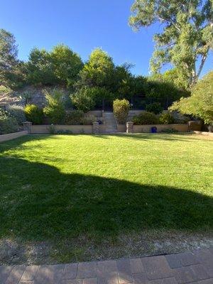 Retaining wall painting and repair