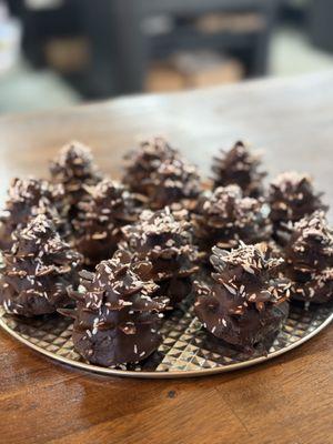 Vegan Pine Cone Brownie