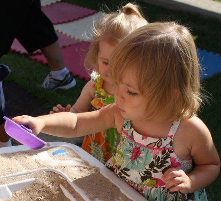 Sand and Water play