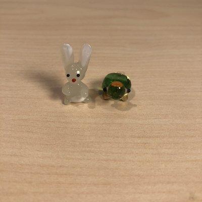 Miniature glass animals