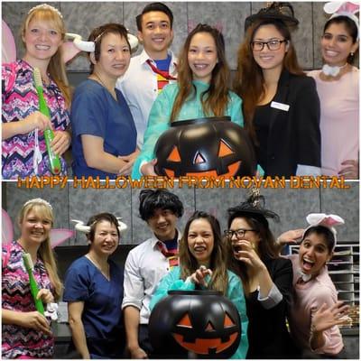 Halloween fun in the Novan Dental office!