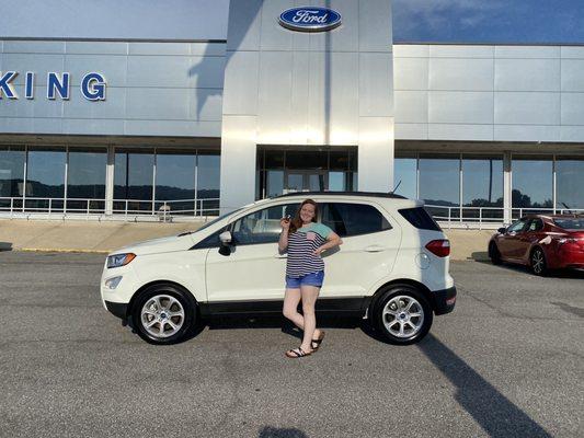 2020 Ford Ecosport for this new High School Graduate.