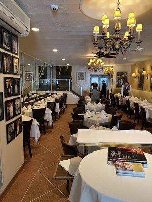 The dining room where the most delicious home made Italian food is served ! Great food and atmosphere