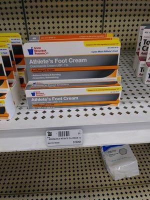 Athlete's Foot Cream