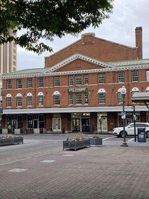 The City Market Building, where the Hangry Bulldog is located.