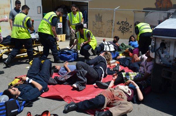 Mass Casualty Incident Drill