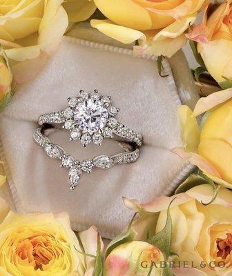 Diamond Engagement Ring Set