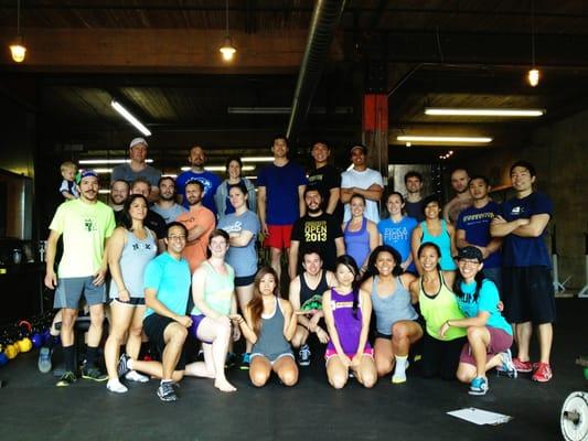 The August CrossFit Total crew