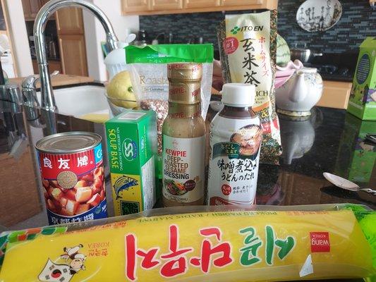 I was able to get the Japanese, Chinese and Korean ingredients I needed for all my cooking!