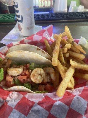 Shrimp tacos