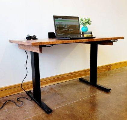 Well hello there, Pretty! Our newest desk - the Sit-Stand Adjustable Desk - is good for your health and budget!