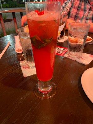 Strawberry mojito