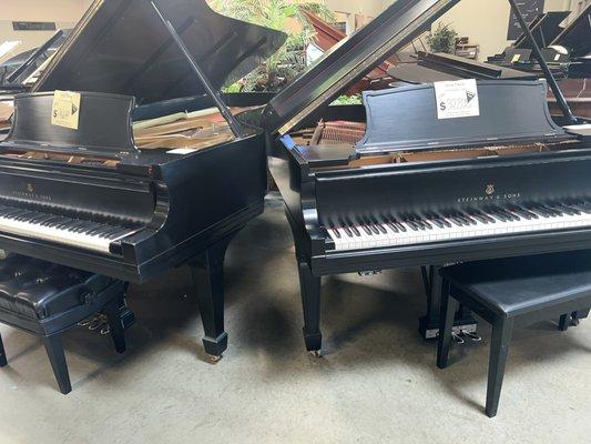 More Steinway grands than we can post!