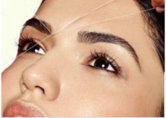 Eyebrow threading now available!