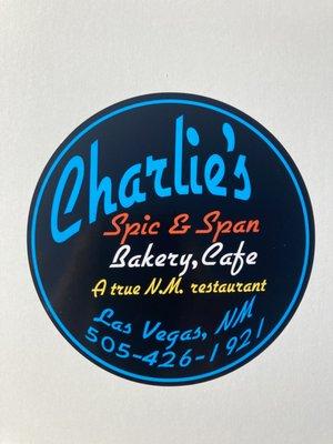 Charlie's Spic & Span.  Their sticker.