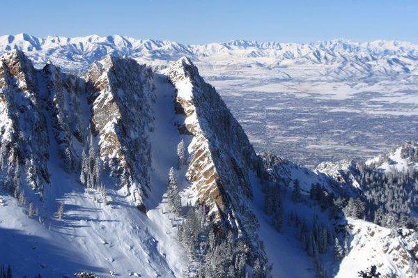 The Wasatch Mountains provide great Ski Mountaineering adventures