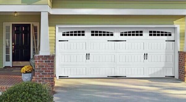 Affordable carriage style door