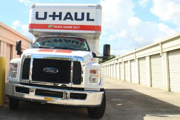 U-Haul moving truck rentals available