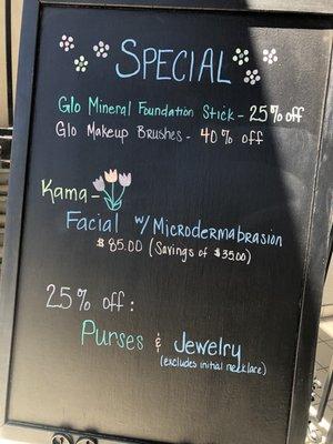 Special Menu