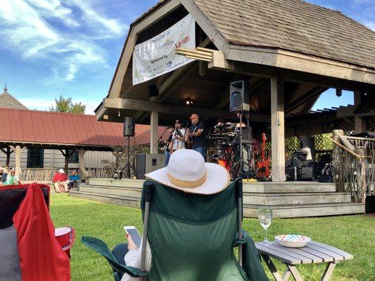 Groovin on the Green - Friday nights during the summer.