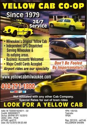 Yellow Cab Ad