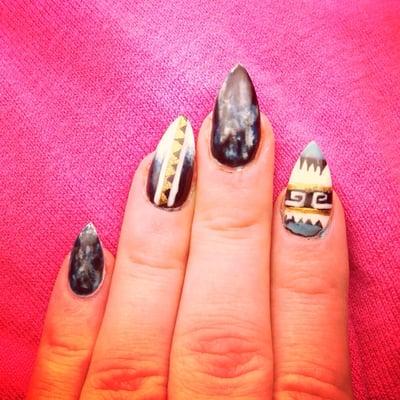 fun design from spa nails :)