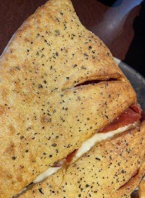 Double Pepperoni Calzone