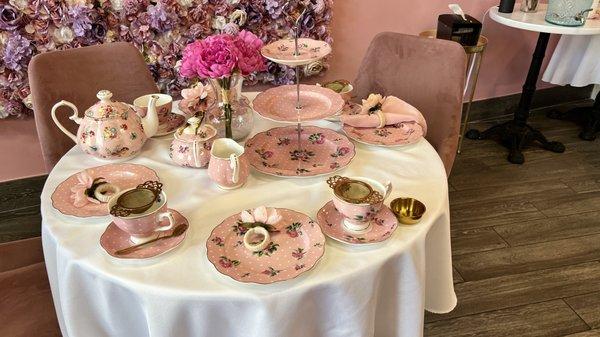 Set for afternoon tea