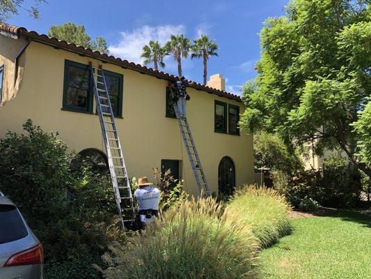 Two story install in Pasadena