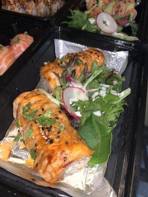 Baked Salmon Roll