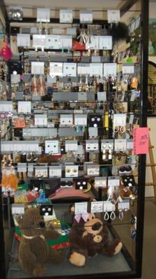 Lots of earrings, always at great prices.